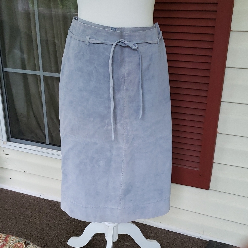 NEW FRONTIER Elegant Gray Indie Sleeze Buttery Soft Women's Skirt